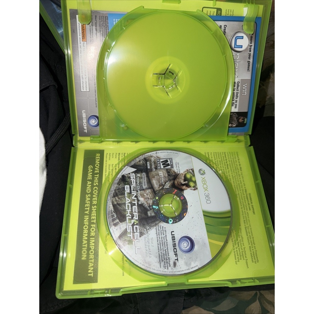 Tom Clancy's Splinter Cell: Blacklist (Microsoft Xbox 360, 2013) Complete CIB - Picture 3 of 4